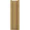 Ekena Millwork 5 1/2-in W x 20-in D x 24-in H Thorton Trad Rough Cedar Woodgrain TimberThane Outlooker, Primed Tan OUTUR055X20X24THR04RCPR - alternate 5